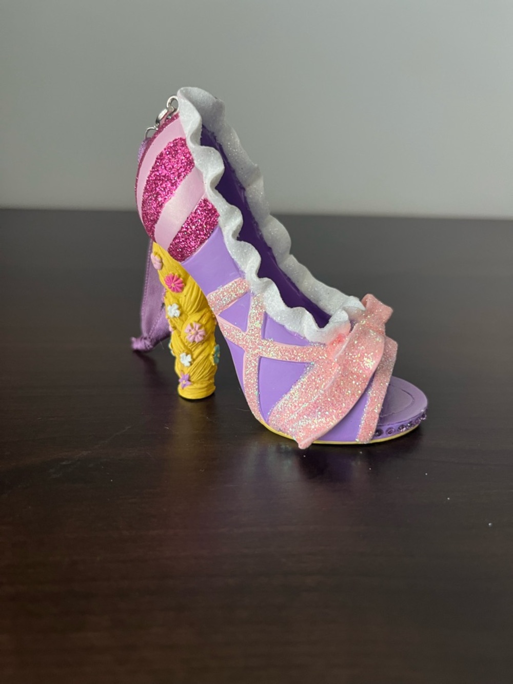 Rapunzel Runway Disney Shoe  Ornament - Retired Collection